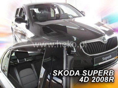 Ανεμοθραύστες Heko για Skoda Superb II sedan (2008-2015) - 4 τμχ εμπρός και πίσω Ανεμοθραύστες Heko για Skoda Superb II sedan (2008-2015) - 4 τμχ εμπρός και πίσω