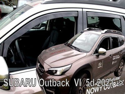 Ανεμοθραύστες Heko για Subaru Outback VI (2021+) 5 πορτο - 4τμχ. εμπρός και πίσω