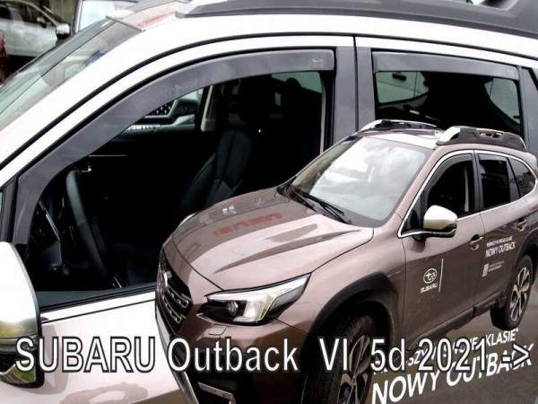 Ανεμοθραύστες Heko για Subaru Outback VI (2021+) 5 πορτο - 4τμχ. εμπρός και πίσω