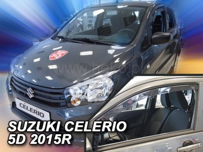 Ανεμοθραύστες Heko για Suzuki Celerio II (2015-2021) 5 πορτο - 2 τμχ εμπρός
