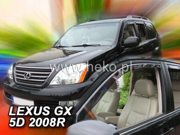 Ανεμοθραύστες Heko για Lexus GX /USA (2004-2009) 5 πορτο - 2 τμχ. εμπρός Ανεμοθραύστες Heko για Lexus GX /USA (2004-2009) 5 πορτο - 2 τμχ. εμπρός