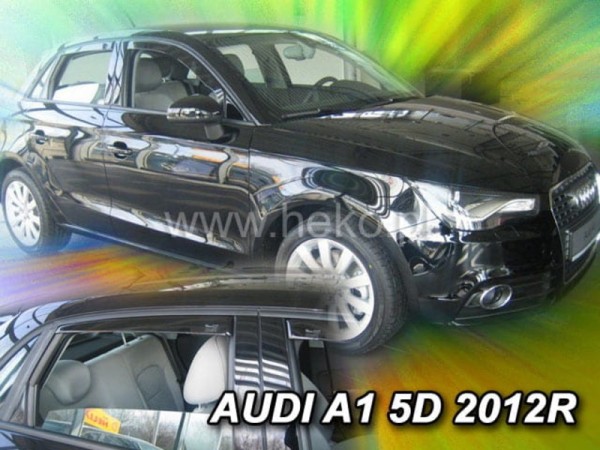 Ανεμοθραύστες Heko για Audi A1 I 8X (2010-2018) 5 πορτο - 4 τμχ. εμπρός και πίσω Ανεμοθραύστες Heko για Audi A1 I 8X (2010-2018) 5 πορτο - 4 τμχ. εμπρός και πίσω