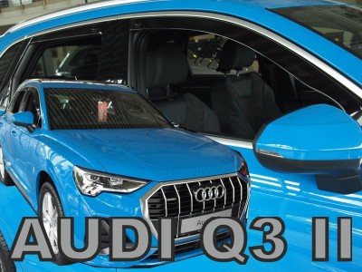 Ανεμοθραύστες Heko για Audi Q3 II (2018-2025) - 4 τμχ. Ανεμοθραύστες Heko για Audi Q3 II (2018-2025) - 4 τμχ.