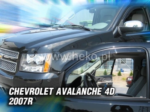 Ανεμοθραύστες Heko για Chevrolet Avalanche II (2007+) 4 πορτο - 2 τμχ. εμπρός Ανεμοθραύστες Heko για Chevrolet Avalanche II (2007+) 4 πορτο - 2 τμχ. εμπρός