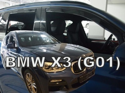Ανεμοθραύστες Heko για BMW X3 G01 (2017-2024) - 4 τμχ. εμπρός και πίσω Ανεμοθραύστες Heko για BMW X3 G01 (2017-2024) - 4 τμχ. εμπρός και πίσω