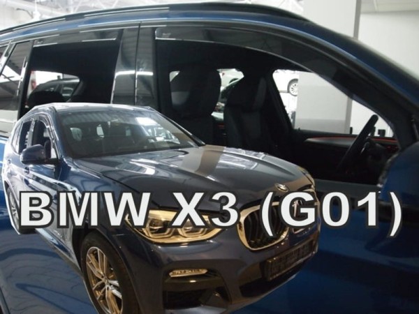 Ανεμοθραύστες Heko για BMW X3 G01 (2017-2024) - 4 τμχ. εμπρός και πίσω Ανεμοθραύστες Heko για BMW X3 G01 (2017-2024) - 4 τμχ. εμπρός και πίσω