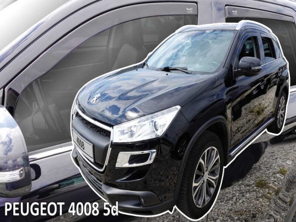 Ανεμοθραύστες Heko για Citroen C4 Aircross (2012+) 5 πορτο - 4 τμχ. εμπρός και πίσω
