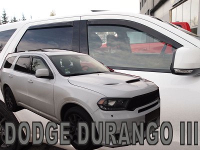 Ανεμοθραύστες Heko για Dodge Durango III (2011+) 5D - 4 τμχ. εμπρός και πίσω