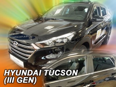 Ανεμοθραύστες Heko για Hyundai Tucson III (2015-2019) 5 πορτο - 4 τμχ. εμπρός και πίσω