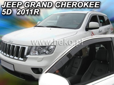 Ανεμοθραύστες Heko για Jeep Grand Cherokee IV (2010-2021) 5 πορτο - 2 τμχ. εμπρός