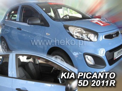 Ανεμοθραύστες Heko για Kia Picanto II (2011-2017) 5 πορτο - 2 τμχ. εμπρός Ανεμοθραύστες Heko για Kia Picanto II (2011-2017) 5 πορτο - 2 τμχ. εμπρός