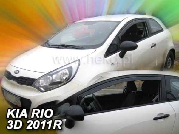 Ανεμοθραύστες Heko για Kia Rio III (2012-2017) 3 πορτο - 2 τμχ. Ανεμοθραύστες Heko για Kia Rio III (2012-2017) 3 πορτο - 2 τμχ.