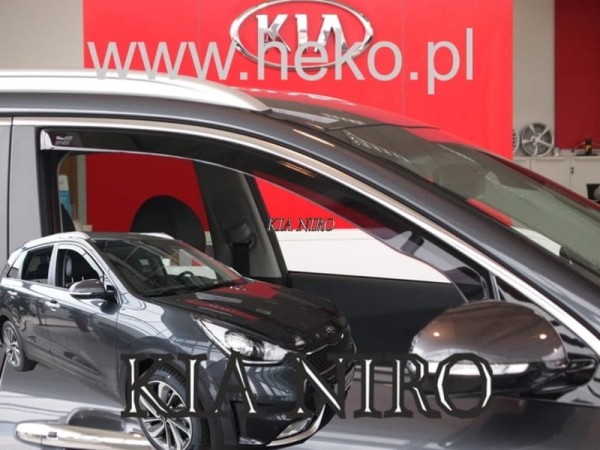 Ανεμοθραύστες Heko για Kia Niro I (2016-2022) 5 πορτο - 2 τμχ. εμπρός Ανεμοθραύστες Heko για Kia Niro I (2016-2022) 5 πορτο - 2 τμχ. εμπρός