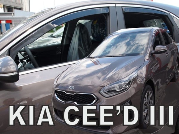 Ανεμοθραύστες Heko για Kia Ceed III (2018+) hatchback - 4 τμχ. εμπρός και πίσω