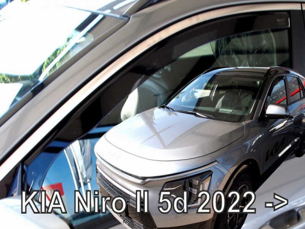 Ανεμοθραύστες Heko για Kia Niro II (2022+) 5 πορτο - 2τμχ. εμπρός και πίσω