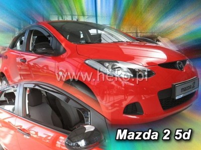 Ανεμοθραύστες Heko για Mazda 2 II (2009-2014) 5 πορτο - 2 τμχ. εμπρός Ανεμοθραύστες Heko για Mazda 2 II (2009-2014) 5 πορτο - 2 τμχ. εμπρός