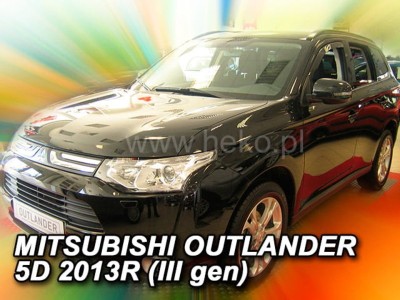 Ανεμοθραύστες Heko για Mitsubishi Outlander III (2012-2021) - 2 τμχ. εμπρός