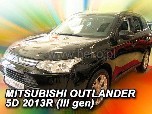 Ανεμοθραύστες Heko για Mitsubishi Outlander III (2012-2021) - 2 τμχ. εμπρός