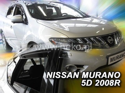 Ανεμοθραύστες Heko για Nissan Murano Z51 (2008-2014) 5 πορτο - 4 τμχ. εμπρός και πίσω