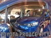 Ανεμοθραύστες Heko για Opel Combo E 4/5 πορτο/Citroen Berlingo III 4/5 πορτο/ Fiat Doblo III/ Peugeot Rifter 4/5 πορτο /Peugeot Partner III 2d (2018+) - 2 τμχ. Εμπρός