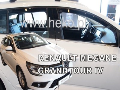 Ανεμοθραύστες Heko για Renault Megane IV Grandtour (2016-2024) - 4 τμχ εμπρός και πίσω