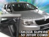 Ανεμοθραύστες Heko για Skoda Superb II combi (2008-2015) - 4 τμχ εμπρός και πίσω
