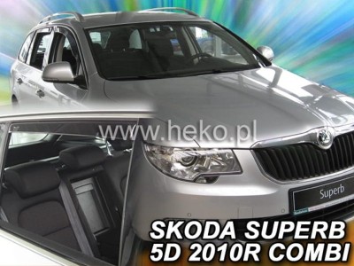 Ανεμοθραύστες Heko για Skoda Superb II combi (2008-2015) - 4 τμχ εμπρός και πίσω Ανεμοθραύστες Heko για Skoda Superb II combi (2008-2015) - 4 τμχ εμπρός και πίσω