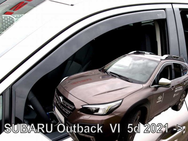 Ανεμοθραύστες Heko για Subaru Outback VI (2021+) 5 πορτο - 2τμχ. εμπρός