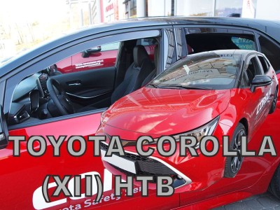 Ανεμοθραύστες Heko για Toyota Corolla XII hatchback (2018+) - 4 τμχ εμπρός και πίσω