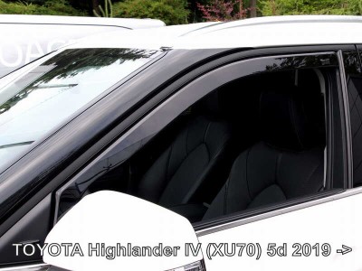 Ανεμοθραύστες Heko για Toyota Highlander IV (XU70) (2019+) - 2 τμχ. εμπρός
