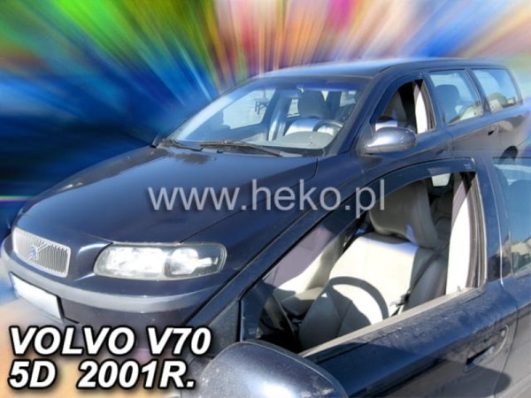 Ανεμοθραύστες Heko για Volvo V70 II/ XC70 I (2000-2007) - 2 τμχ εμπρός Ανεμοθραύστες Heko για Volvo V70 II/ XC70 I (2000-2007) - 2 τμχ εμπρός