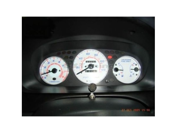 Δαχτυλίδια καντράν για Honda Civic / CR-V (1996-2001) - silver