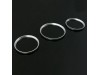 Δαχτυλίδια καντράν για Mercedes ML W163 (1998-2005) - ασημένια 3 τμχ.