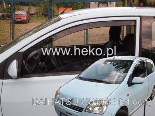 Ανεμοθραύστες Heko για Daihatsu Coure VI (2003-2007) 3 πορτο - 2 τμχ. εμπρός