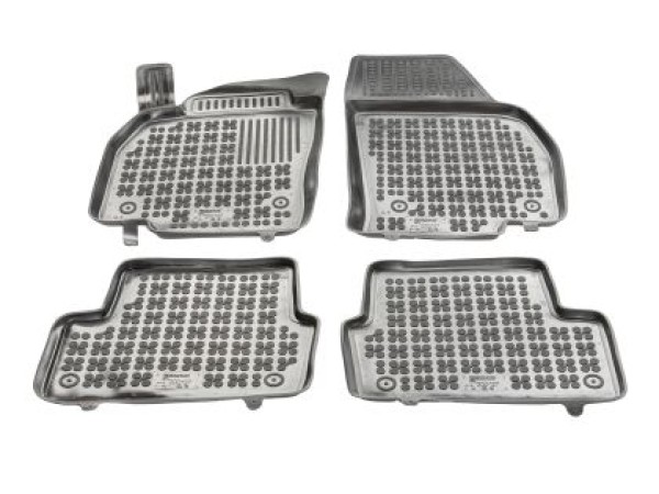 Λαστιχένια πατάκια Rezaw-Plast για Volkswagen T-Cross (2019+) - τύπου σκαφάκι - 4τμχ.