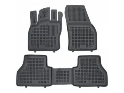Λαστιχένια πατάκια Rezaw-Plast για Volkswagen Caddy (2021+) 5 seats τύπου σκαφάκι - 3τμχ.