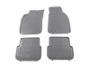 Λαστιχένια πατάκια Rezaw-Plast για AUDI A6 C6 (2004-2008) - τύπου σκαφάκι - γκρι - 4τμχ.