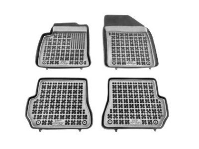Λαστιχένια πατάκια Rezaw-Plast για FORD FIESTA VI (2005-2008) / FUSION (2005-2012) - after facelift - τύπου σκαφάκι - 4τμχ.