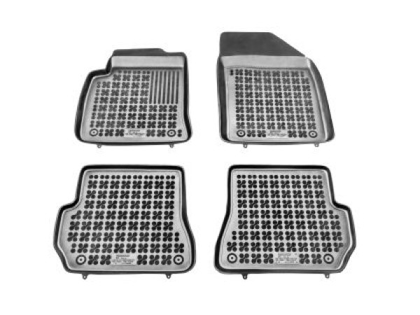 Λαστιχένια πατάκια Rezaw-Plast για FORD FIESTA VI (2005-2008) / FUSION (2005-2012) - after facelift - τύπου σκαφάκι - 4τμχ.