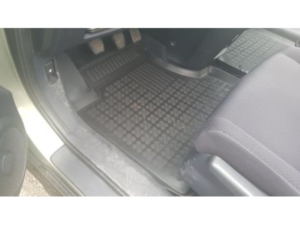 Λαστιχένια πατάκια Rezaw-Plast για HONDA CR-V III (2007-2012) - τύπου σκαφάκι - 3τμχ.