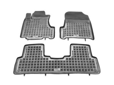 Λαστιχένια πατάκια Rezaw-Plast για HONDA CR-V III (2007-2012) - τύπου σκαφάκι - 3τμχ.