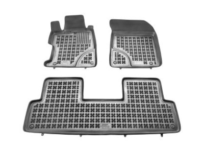 Λαστιχένια πατάκια Rezaw-Plast για HONDA Civic IX (2012-2017)- Sedan - τύπου σκαφάκι - 3τμχ.