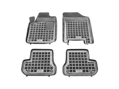 Λαστιχένια πατάκια Rezaw-Plast για CITROEN C2 (2003 - 2009) - τύπου σκαφάκι (μοντέλο με πυροσβεστήρα) - 4τμχ.