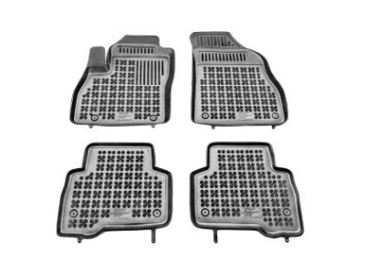 Λαστιχένια πατάκια Rezaw-Plast για FIAT Fiorino Van / Qubo / CITROEN Nemo / PEUGEOT Bipper (2008+) - τύπου σκαφάκι - 4τμχ.