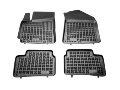 Λαστιχένια πατάκια Rezaw-Plast για HYUNDAI i10 II (2013-2019) - τύπου σκαφάκι - 4τμχ.
