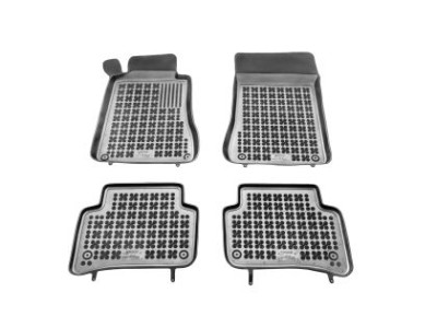 Λαστιχένια πατάκια Rezaw-Plast για Mercedes W203 (2000-2007) - τύπου σκαφάκι - 4τμχ.