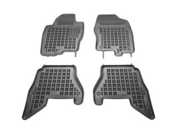 Λαστιχένια πατάκια Rezaw-Plast για Nissan Pathfinder (2005-2010) - τύπου σκαφάκι - 4τμχ.
