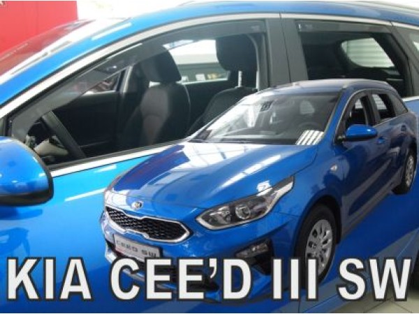 Ανεμοθραύστες Heko για Kia Ceed (2018+) combi - 4 τμχ. εμπρός και πίσω