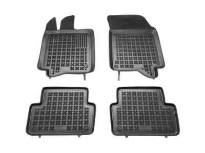Λαστιχένια πατάκια Rezaw-Plast για Renault Laguna (2001-2007) - τύπου σκαφάκι - 4τμχ.