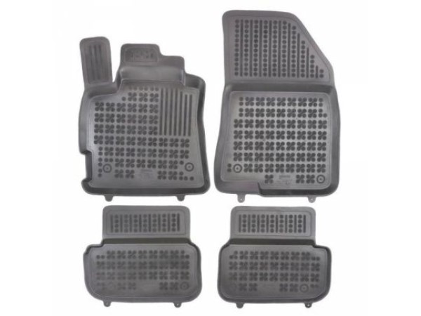 Λαστιχένια πατάκια Rezaw-Plast για DACIA Sandero III (2020+) / DACIA Sandero III Stepway (2020+) - 4x4 drive version - τύπου σκαφάκι - 4τμχ.